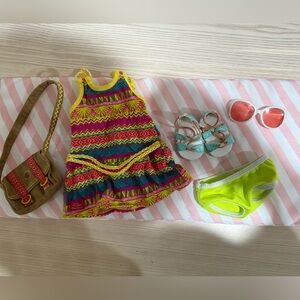 American girl doll vacation outfit - Kanani